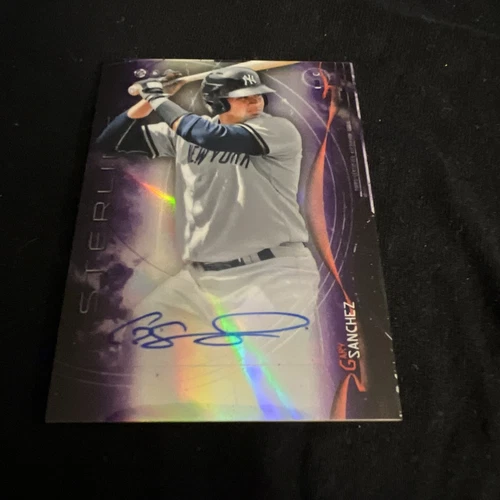 2014 Bowman Sterling Gary Sanchez Auto /50 Autograph Auto