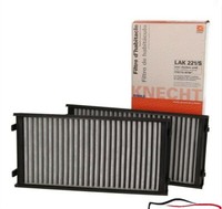 2X Knecht / Mahle Innenraumfilter Aktivkohlefilter BMW X5 X6 F70 F85 F15 F16