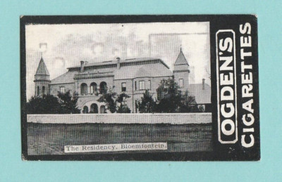 TOPOGRAPHIE - OGDENS TABS - INTERNATIONALES INTERESSE - BLOEMFONTEIN - 1901