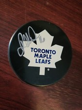 Autographed NHL Hockey Puck
