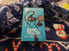 JLAP Epic 2 Wireless Sport Earbuds w case / BLACK / 