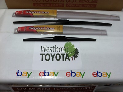2013-2018 Toyota Avalon OE OEM type Hybrid Wiper Blade Kit Genuine