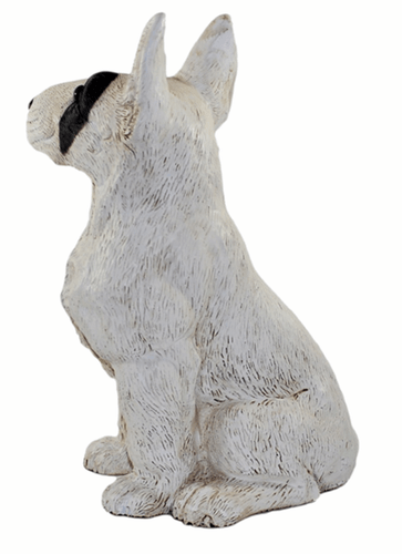 Deko Figur Hund Hundefigur Bull Terrier Kollektion Castagna aus Resin H 32 cm - Bild 5 von 6