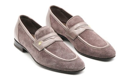 NWT STEFANO RICCI Leather   EAGLE Shoes LOGO Eu 39 Uk 5 Us 6 (SR1032)