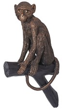 Wanddeko Figur Affe Wandfigur Monkey Wandschm...