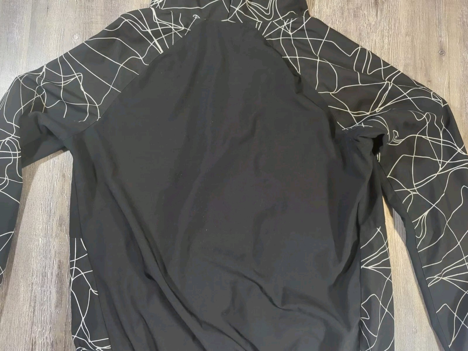 Fabletics Jiae Lightweight Jacket Black White Scr… - image 15