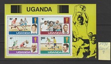 Uganda:Block 9 postfrisch Fußball WM 1978 in Argentinien