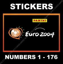 Panini Euro 2004 stickers # 1 to 176