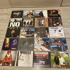 HUGE HIP HOP IMPORT LOT Of 20 Ice-T Master P Wu-Tang Clan Busta Rhymes Outkast