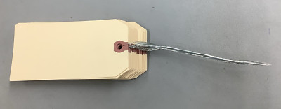 Box of 1000 12606 Avery Wired Manila Shipping Tags (R15)