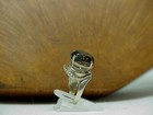 Vintage Sterling  6.00ct Smokey Topaz Ring Handmade Solid Band 5.3Gr Sz6 — photo 1