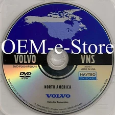2003 2004 2005 2006 Volvo V50 XC70 S40 VNS Navigation OEM DVD Map U.S Canada