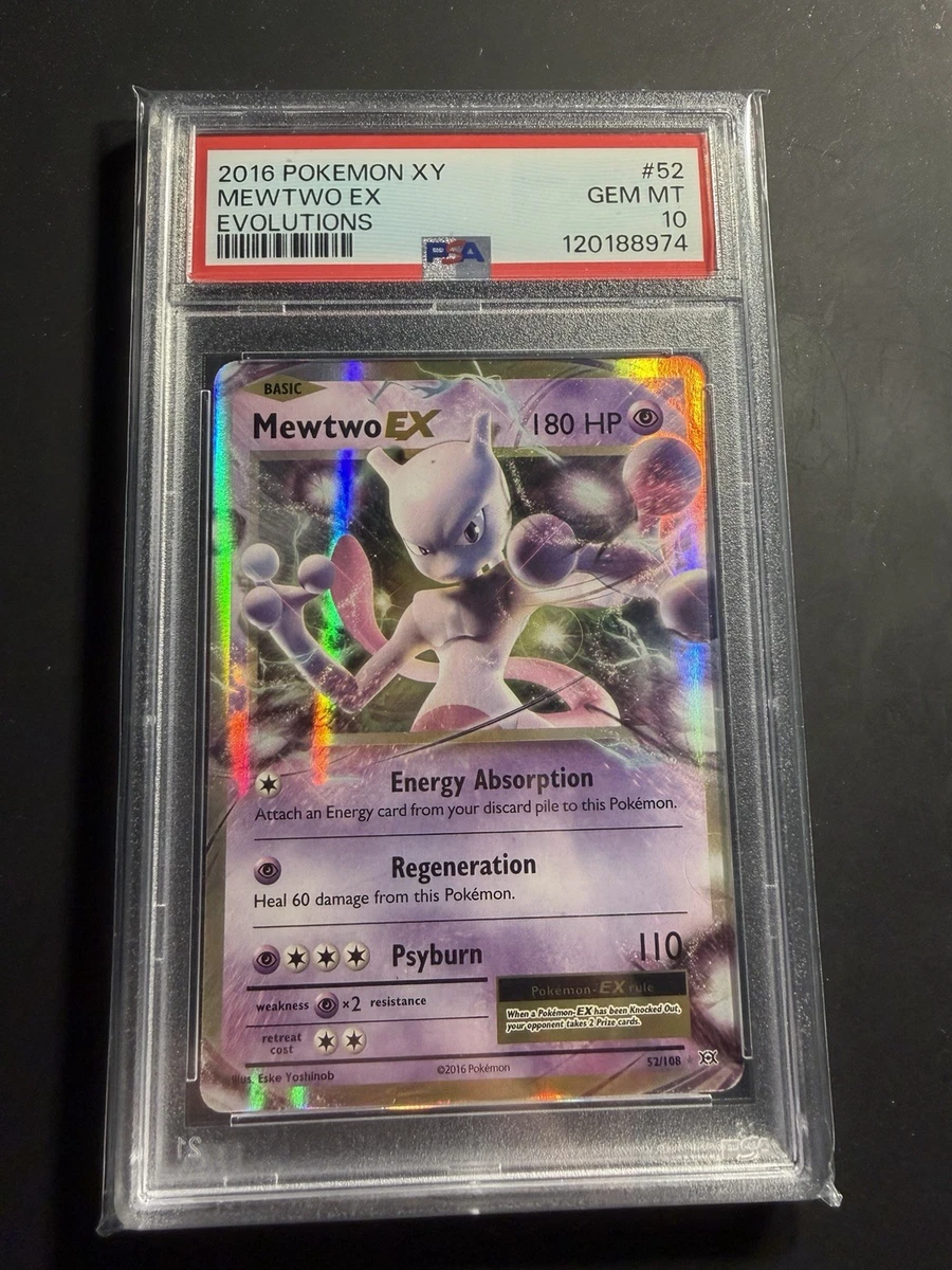 Mewtwo Pokmon TCG Professional Sports Authenticator (PSA) Individual  Trading Card Games Evolutions for sale - eBay