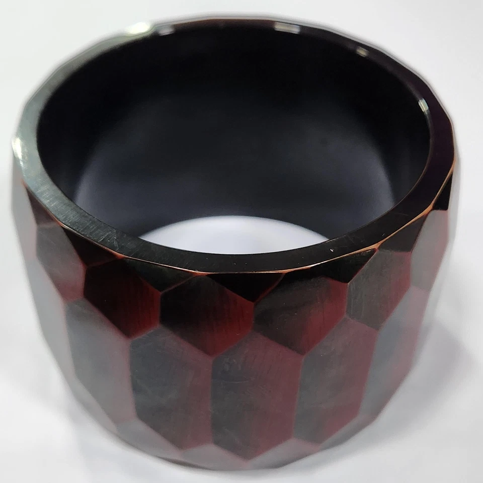 Brazalete Brazalete HSN Bajalia Estampado Pitón Rojo Talla Mediana/Grande Foto 2 de 3