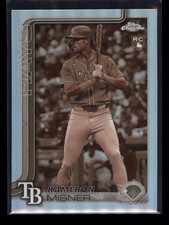 2025 Topps Chrome #130 Kameron Misner Sepia Refractors
