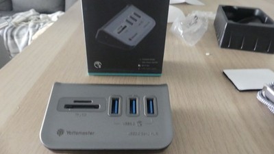 Yottamaster USB Hub mit SD Kartenleser, 5-in-1 USB 3.0 Hub Notebook- PC- Macbook