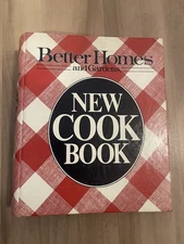 Vintage 1981 Better Homes and Gardens New Cook Book 5 Ring Binder