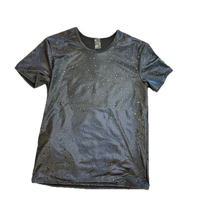 Manstore M2517 Casual Tee T-Shirt Water Black Fetish Rubber Neu Gr.M NEU