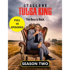 Tulsa King Season 2 Blu-ray TV Series Crime Drama 10 Episodes Region Free