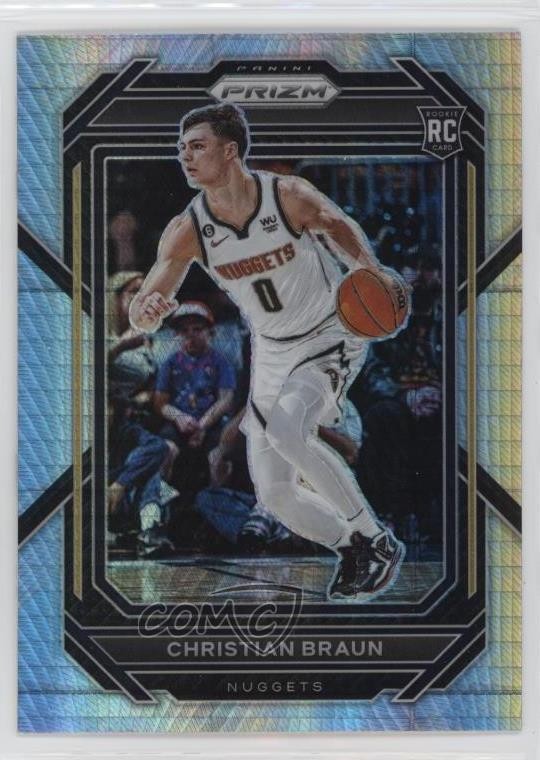 2022-23 Panini Prizm Hyper Prizm Christian Braun #223 0h9i