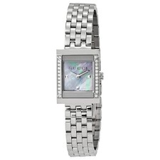 Gucci G-Frame MOP Dial Diamond Ladies Watch YA128404