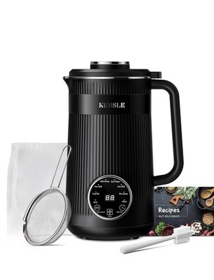 KIDISLE 32oz Nut Milk Maker Soy Oat Almond Machine Self Cleaning