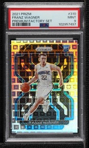 2021-22 Panini Prizm Premium Box Set /150 Franz Wagner #310 PSA 9 MINT Rookie RC