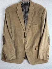 Lauren Ralph Lauren Blazer Mens 50L Brown Corduroy Stretch Sport Coat Jacket