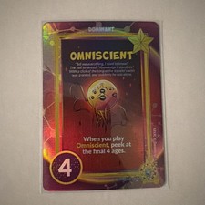 Doomlings Imaginary Ends - Omniscient Relic - Secret Rare Holofoil NM