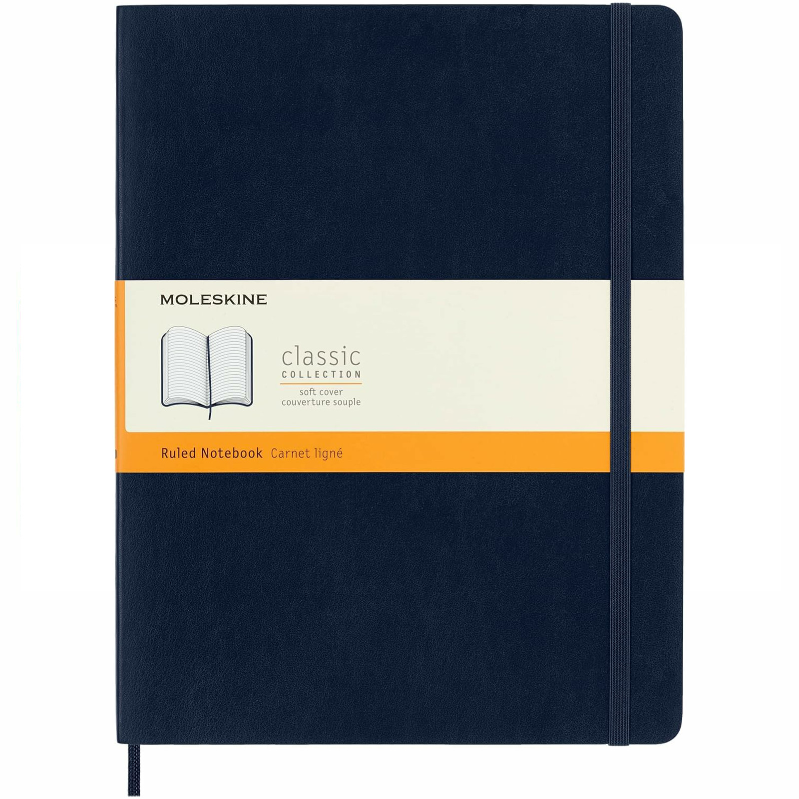 Moleskine Classic Extra Large Soft Cover Notebook - Sapphire Blue - Ruled