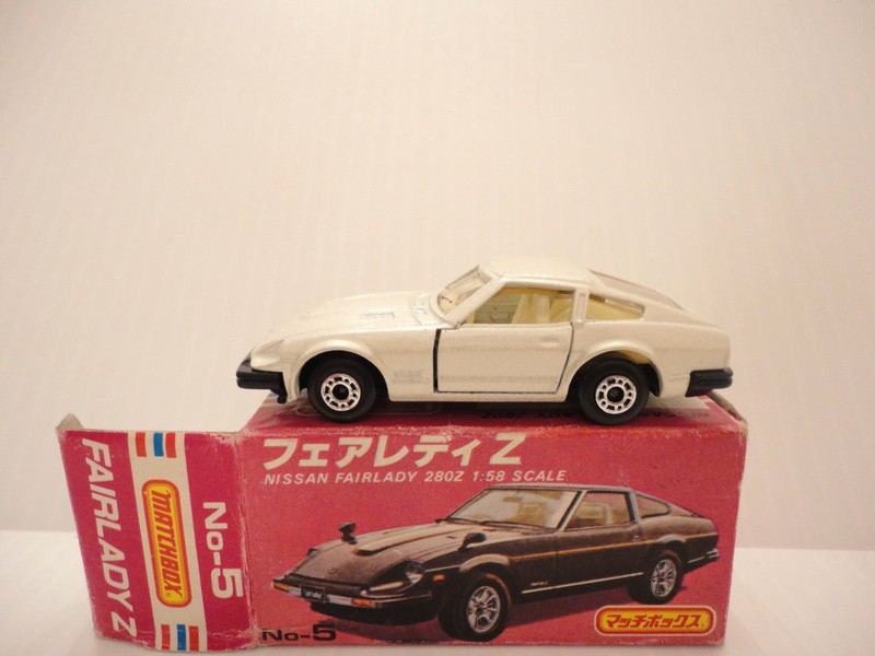 JAPAN Series Matchbox SUPERFAST No.5 'NISSAN FAIRLADY 280Z' w/Box---see photos &