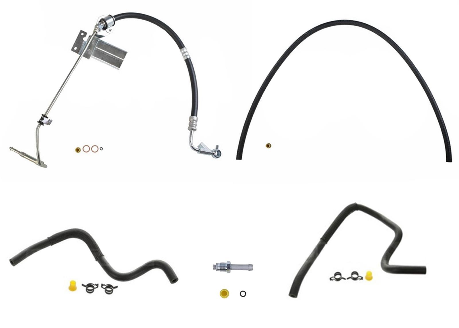 For Nissan Xterra 2011-2015 4.0L Power Steering Pressure Hose Return Cooler Hose