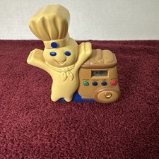 Vintage 1997 Pillsberry Doughboy Digital Time...