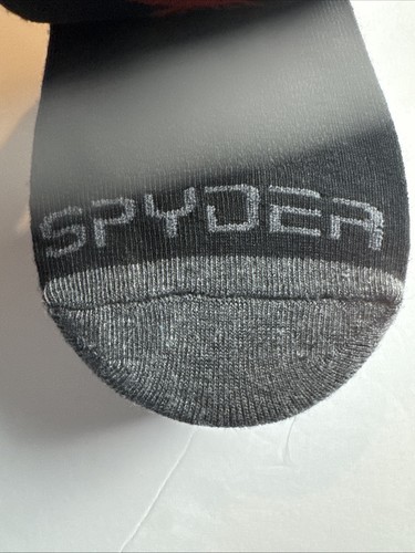 Spyder Mens' Super No Show Socks 6 Pairs Black Men Size 6-12 - Picture 8 of 9