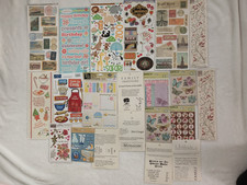 Lot Of 21 Scrapbook Stickers Rub Ons Sheets Studio 112-Creating Keepsakes More