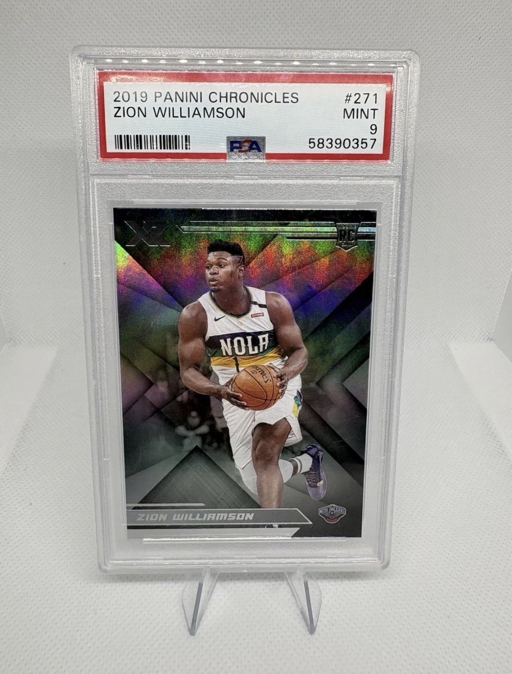 2019-20 Panini Chronicles - XR Zion Williamson #271 (RC)