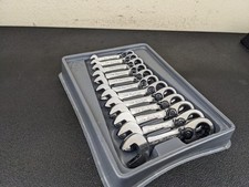 Bo785 Blue-point 12pc Metric Stubby Reverse Ratcheting Spanner Set Boerms712