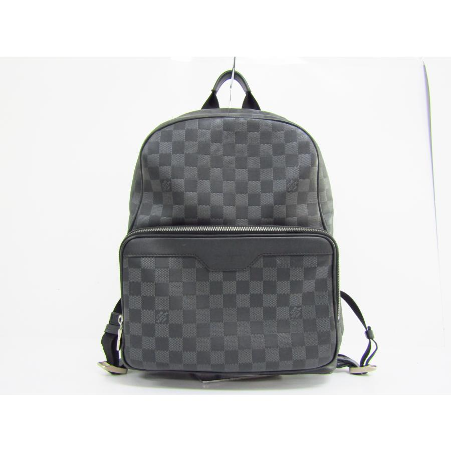 Used Louis Vuitton Damier Infini Campus Backpack Onyx N40094