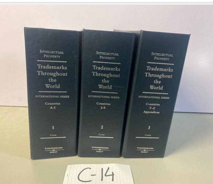 Trademarks Throughout The World Looseleaf 5th Ed Looseleafs Set Of 3 Volumes