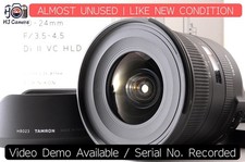 Almost Unused Tamron Di II 10-24mm f/3.5-4.5 VC HLD B023 Nikon F From Japan