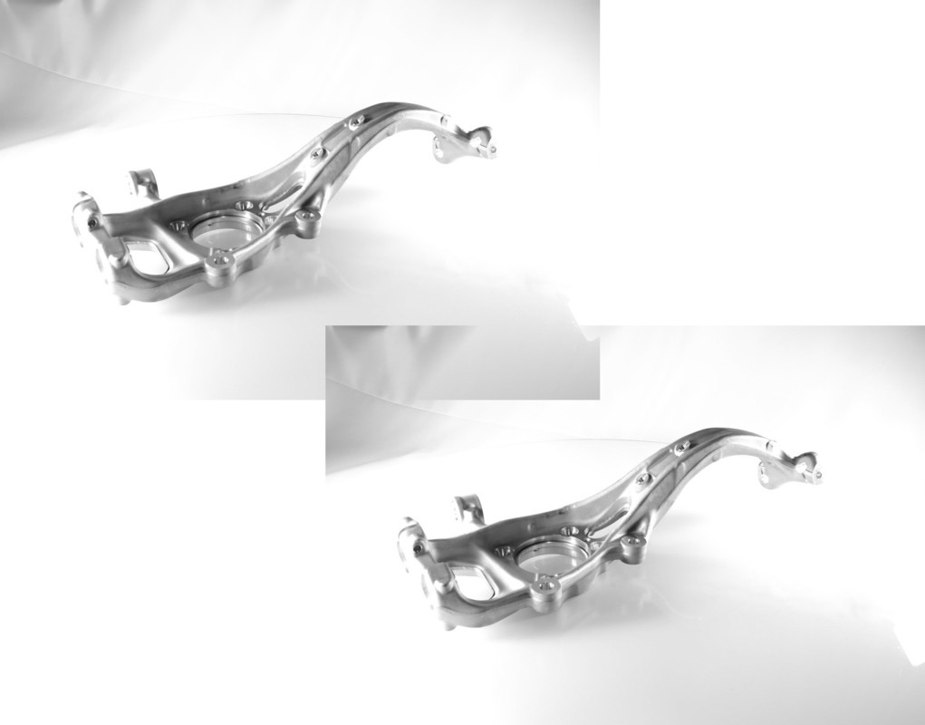 2x Steering Knucles Front Right & Left for AUDI A4 (8W, B9) 2015-, A5 (F5) 2016-