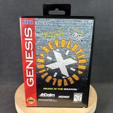 SEGA Genesis - Revolution X - Complete/CIB - Tested