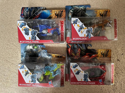 Transformers Figuren 2014 Optimus Prime Dinobot Slash uvm