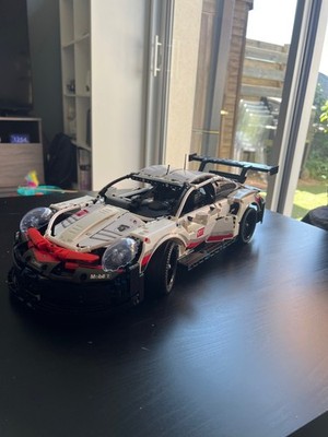 Porsche 911 RSR 1:10 Building Blocks Kit 1580+ pcs DIY Model Compatible w/ LEGO