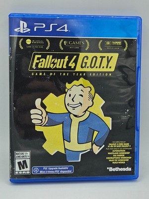 Fallout 4 Game of The Year Edition - Playstation 4 - Open - Good **NO CODE**