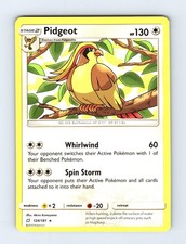 Carta Pokemon Pidgeot 124/181 rara squadra giocata moderatamente