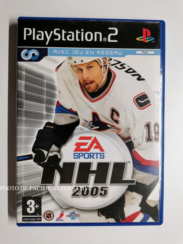 jeu NHL 2005 pour playstation 2 PS2 francais sport hockey sur glace game COMPLET
