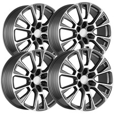 Set Of 4 Oe Concepts G31 Yukon 22x9 6x5.5 28mm Gunmetal Wheels Rims 22 Inch