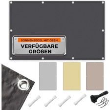 Sonnensegel 2x2.5m - UV-Schutz 95%, Wetterfes...