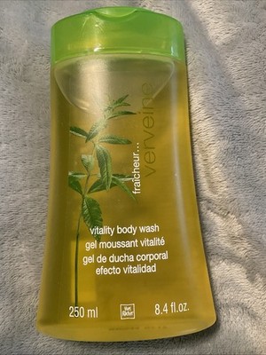  Yves Rocher FRAICHEUR VERBENA (VERVEINE) VITALITY Body Wash/Shower Gel 8.4 OZ